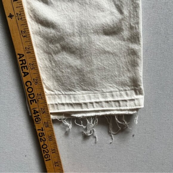 Denim Forum Aritzia The Lou Low Rise Carpenter 20L straight leg jeans sz 26 - Picture 11 of 13